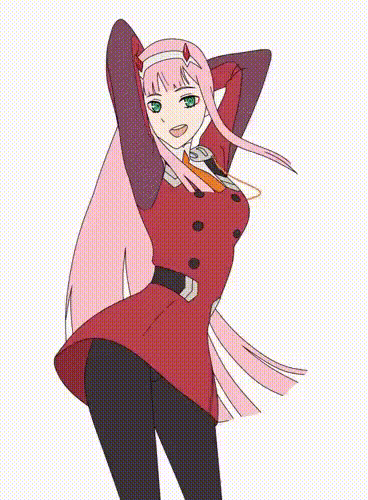 Zero Two dancing